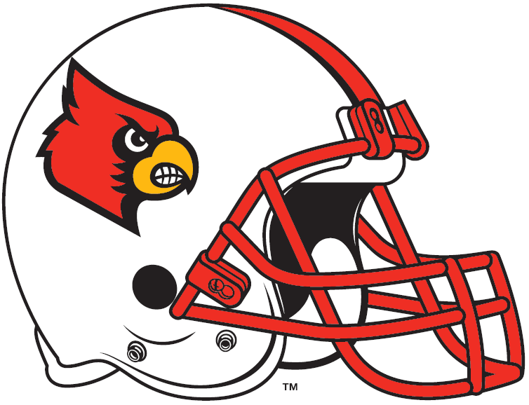 Louisville Cardinals 2007-2008 Helmet Logo diy iron on heat transfer